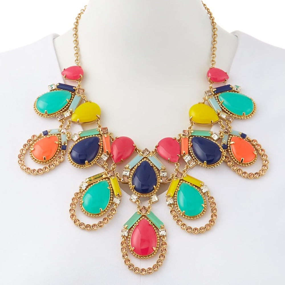 Kate Spade 'Amalfi' Mosaic Statement Necklace